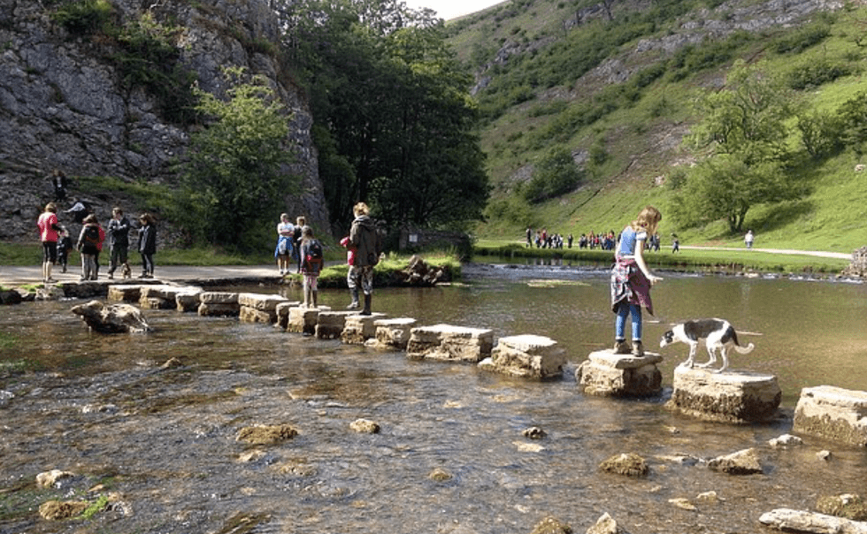 Dovedale stepping stones
