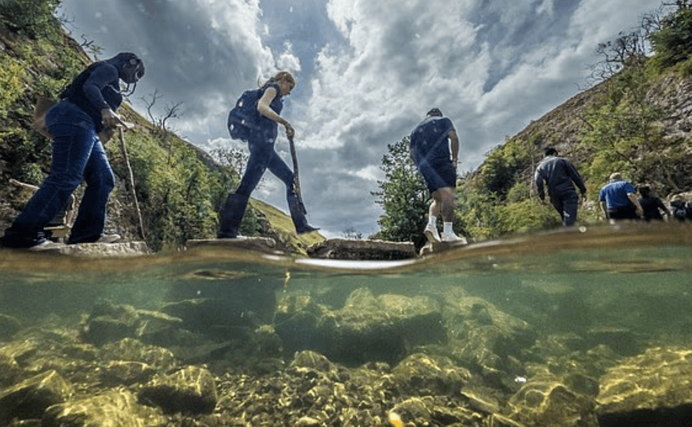 Dovedale stepping stones