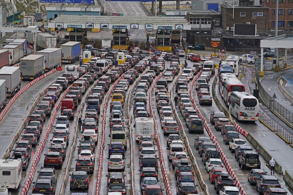 Dover travel chaos