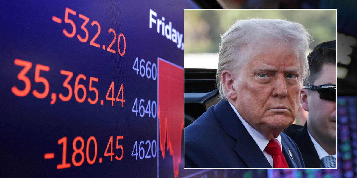 NextImg:Global economic crisis fears as US markets tumble 300 points amid Trump tariff turmoil