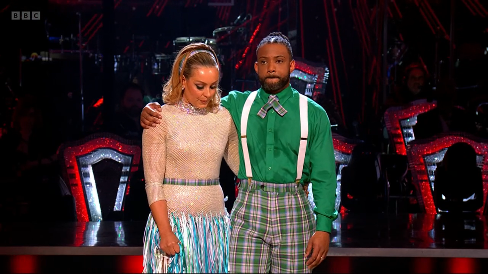 Dowden and Gill dance-off