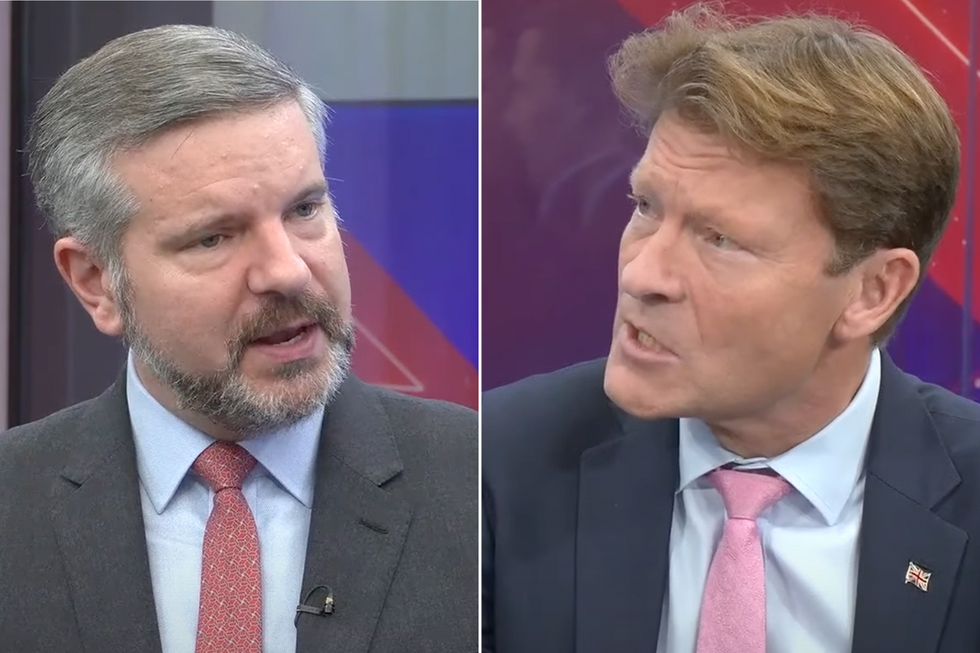 Dr Alan Mendoza and Richard Tice