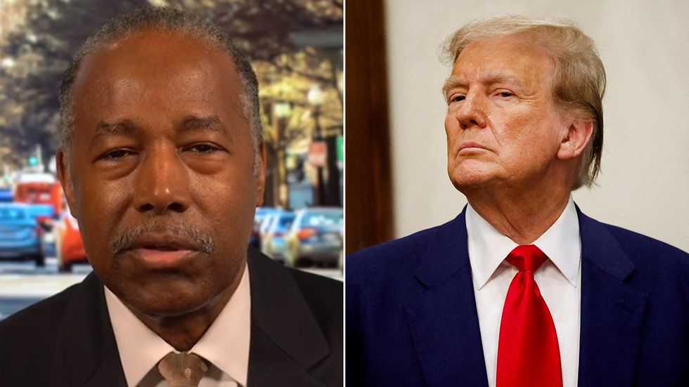 Dr Ben Carson and Donald Trump