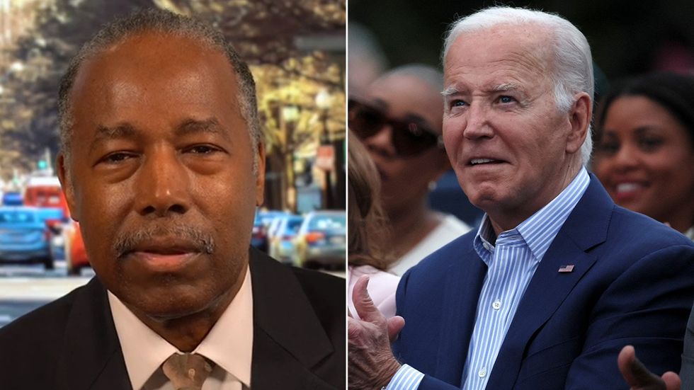 Dr Ben Carson and Joe Biden