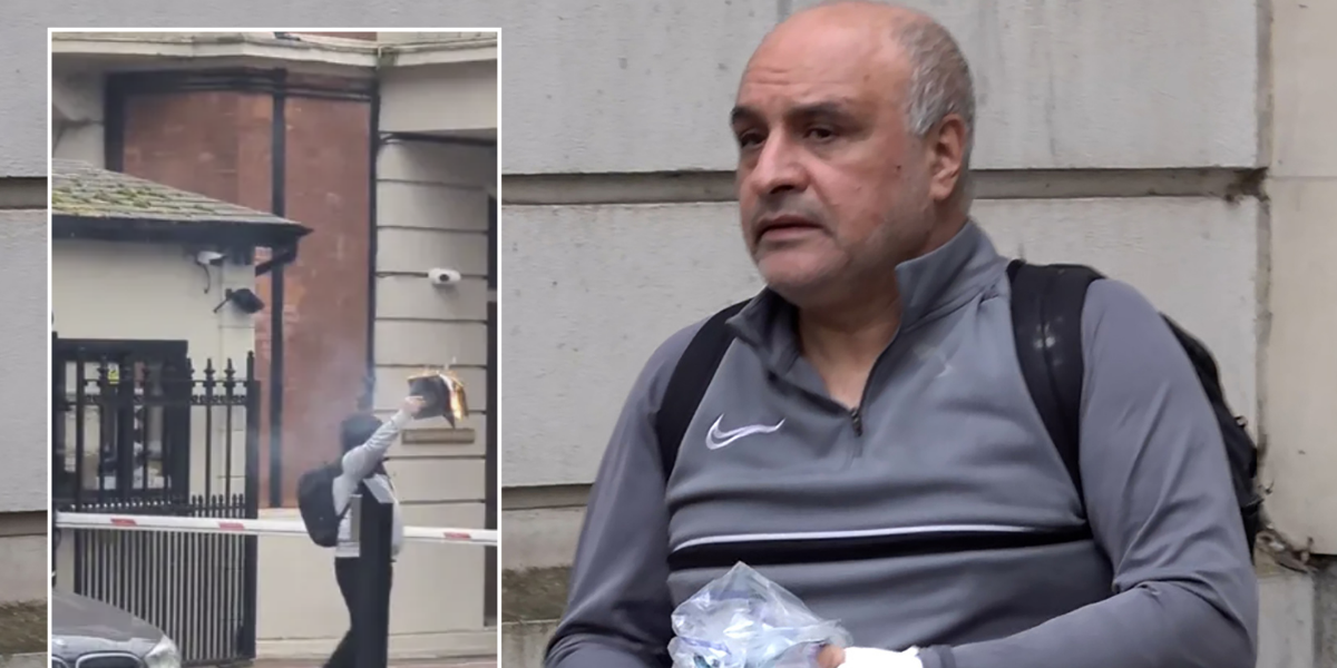 NextImg:Man who 'burnt Koran outside Turkish embassy in London' charged despite getting attacked by knifeman