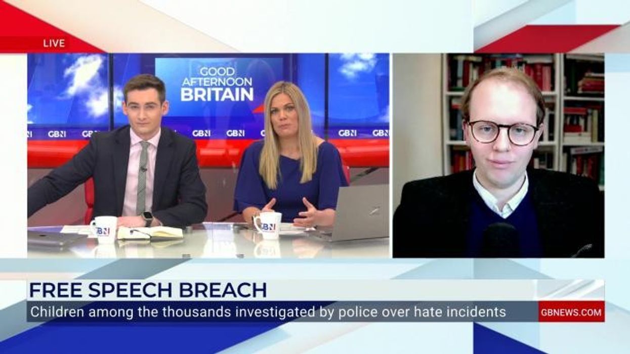 'Absolutely endemic!' Dr Benjamin Jones blasts policing of non-hate crime incidents