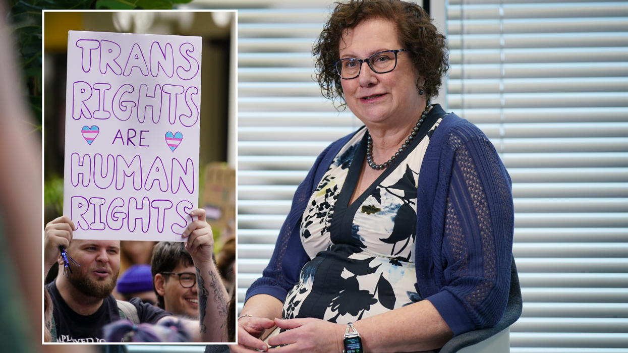 Dr Cass has hit back at the review