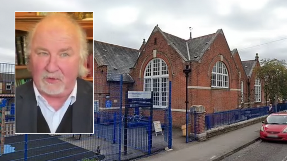 Dr Gavin Ashenden and Norwood Primary School