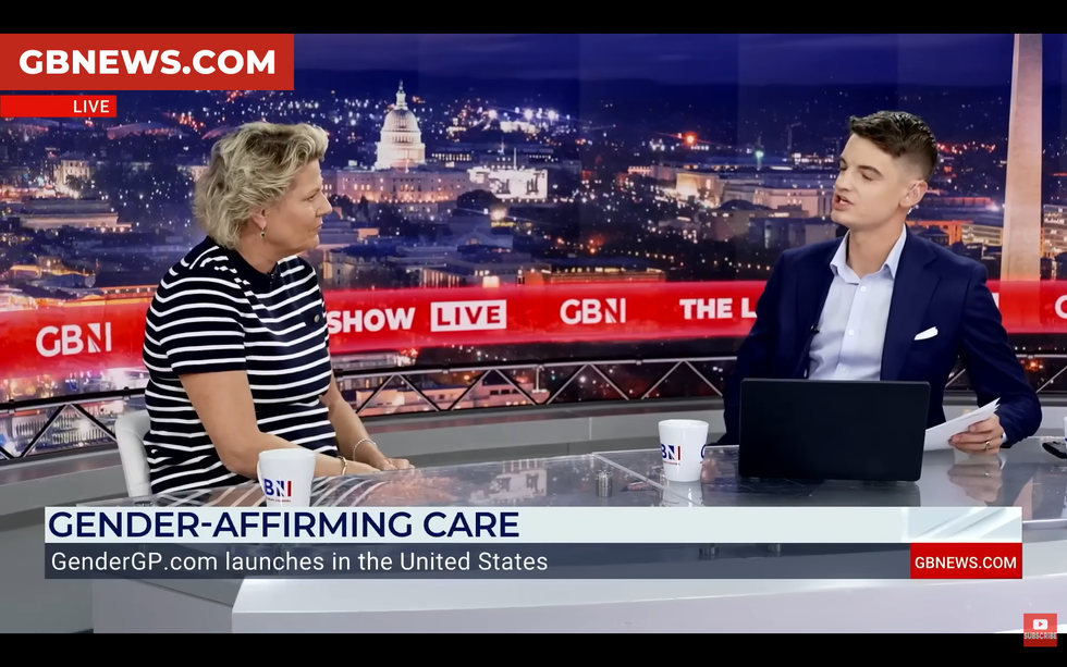 Dr Helen Webberley and Ben Leo