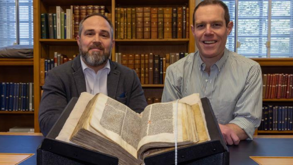 Dr James Wade and Dr Seb Falk