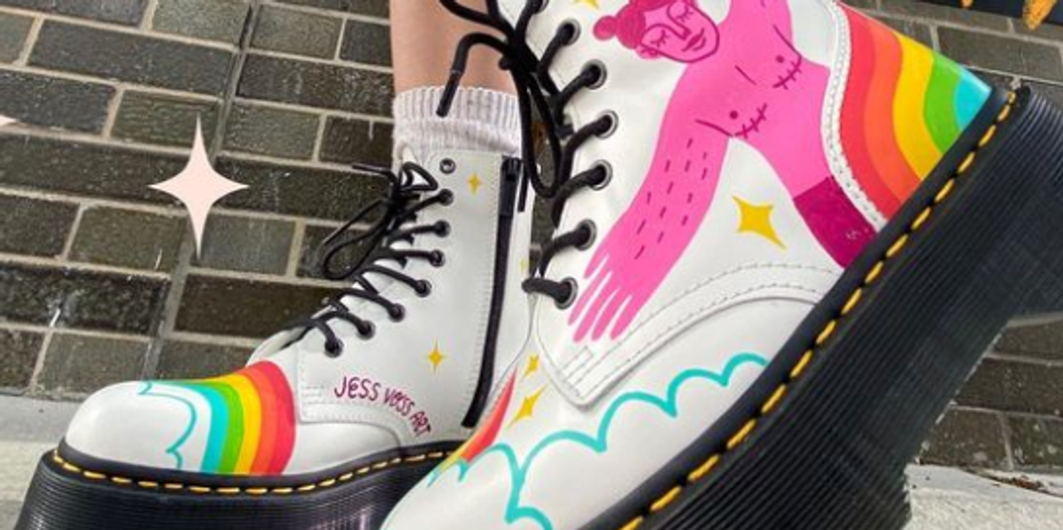 Dr Martens slammed over boots showing person with breast removal scars