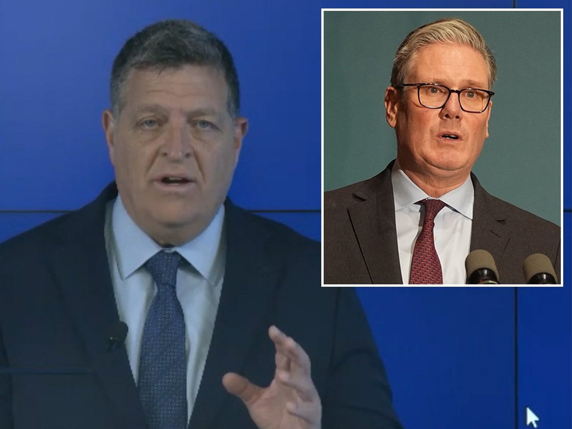 Dr Ophir Falk, Keir Starmer