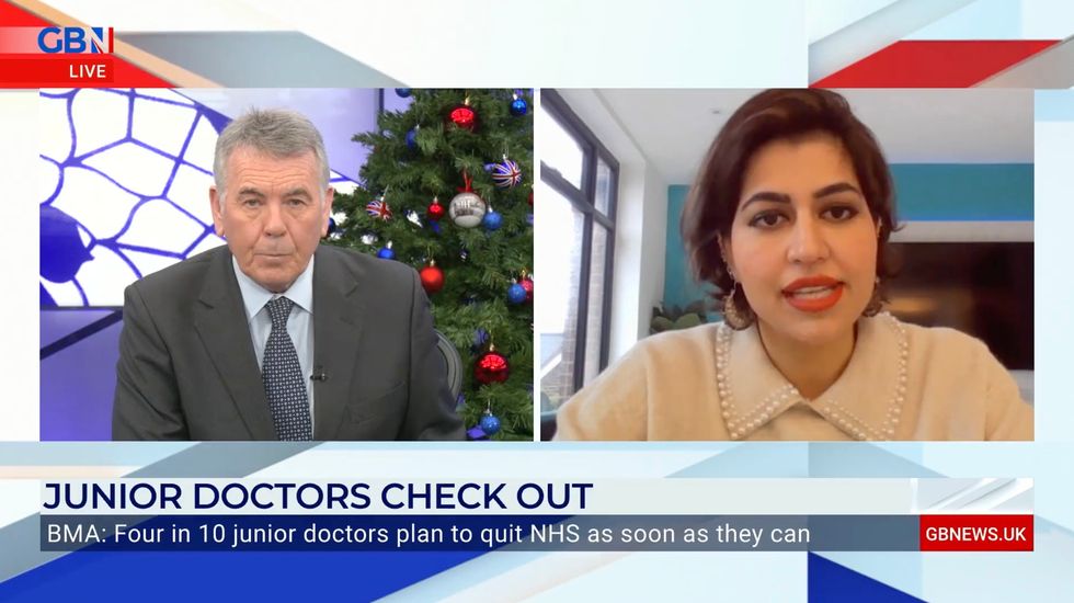 Dr Raja spoke to Mark Longhurst on GB News