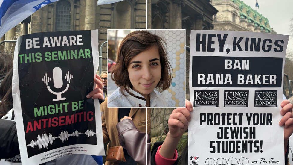 Dr Rana Baker and signs