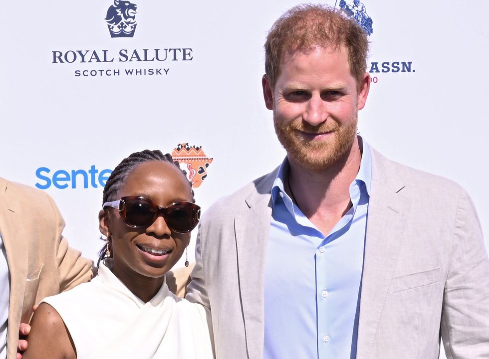 Dr Sophie Chandauka and Prince Harry