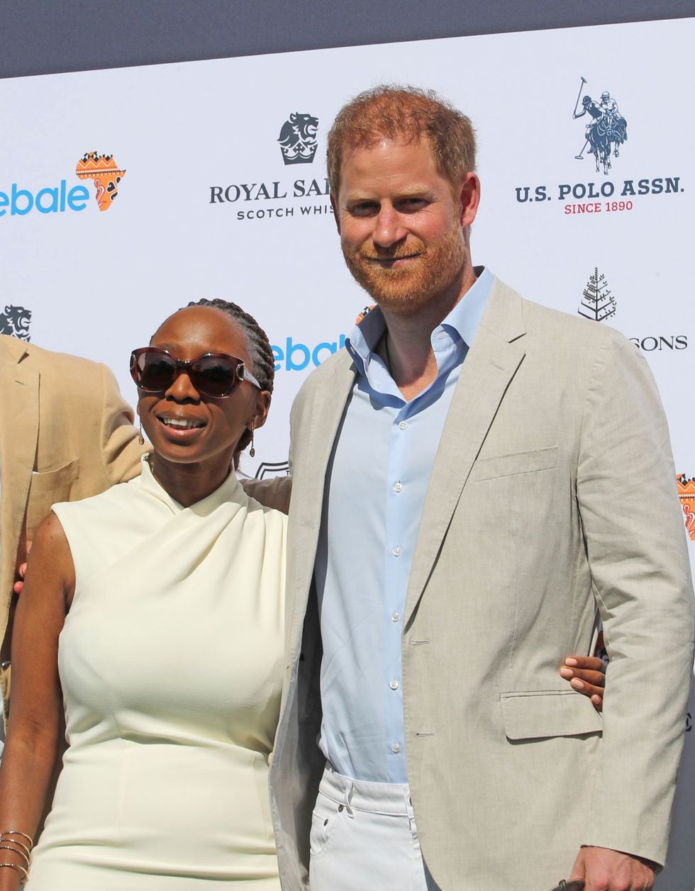 Dr Sophie Chandauka and Prince Harry