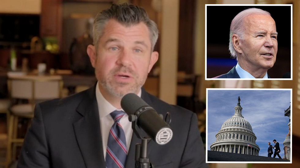 Dr Taylor Marshall, Joe Biden and Capitol Building