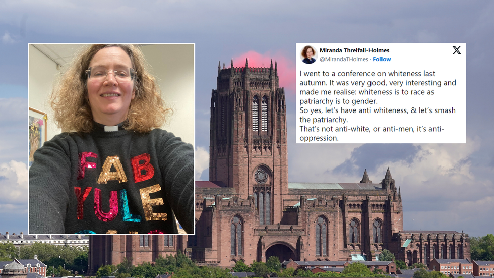 Dr Threlfall-Holmes/Liverpool Cathedral/Tweet