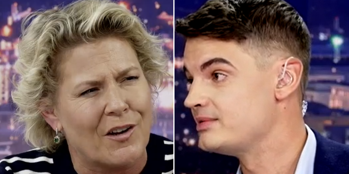 Trans row: Ben Leo locks horns with transgender clinic founder over puberty blockers for under-18s as GB News guest launches personal attack - 'I feel SORRY for your children!' thumbnail