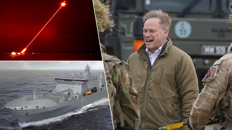 Dragonfire laser/MRSS/Grant Shapps