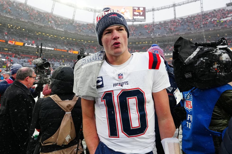 Drake Maye has admitted he has some bumps and bruises but will be okay for the Super Bowl