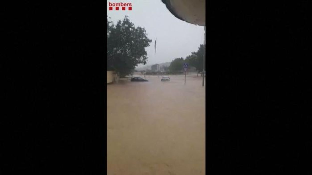 Flood chaos strikes Spain just days after Britons issued rare red warning - with orange alerts still in force