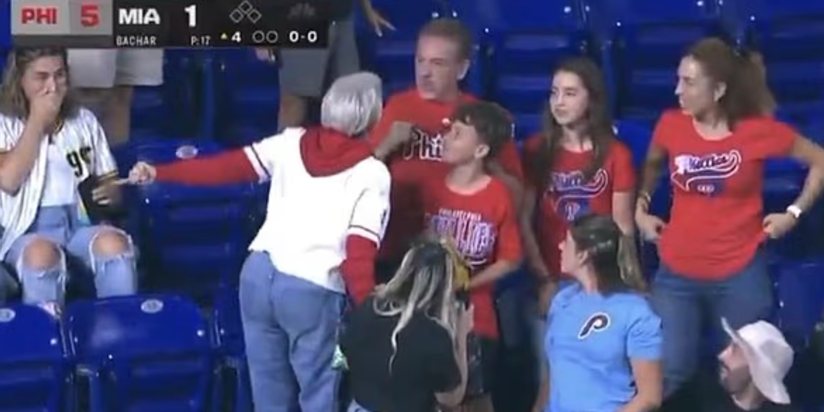 NextImg:MLB fan issues plea to online detectives after clashing with woman during match