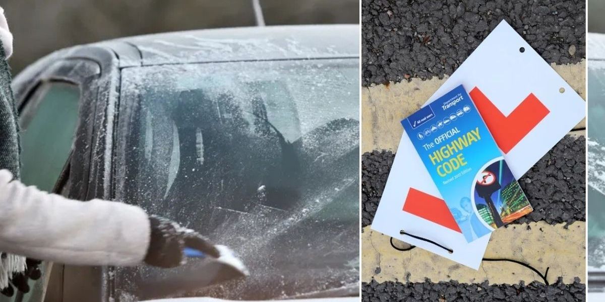 NextImg:Drivers urged to clear windscreen frost or risk breaking Highway Code rules - 'Makes a big difference'
