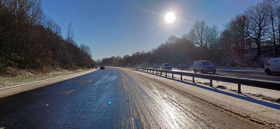 Drivers are being warned of two road traffic collisions on the M53 this afternoon