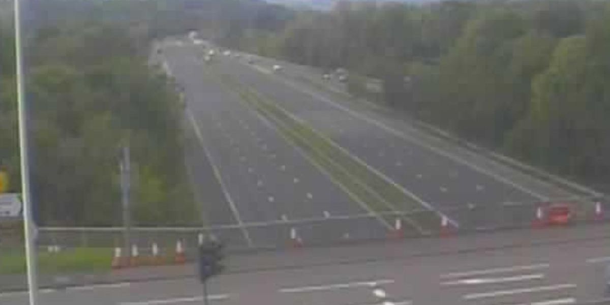NextImg:M5 chaos: Major motorway to remain closed with 'a number of people seriously injured' after two car crashes