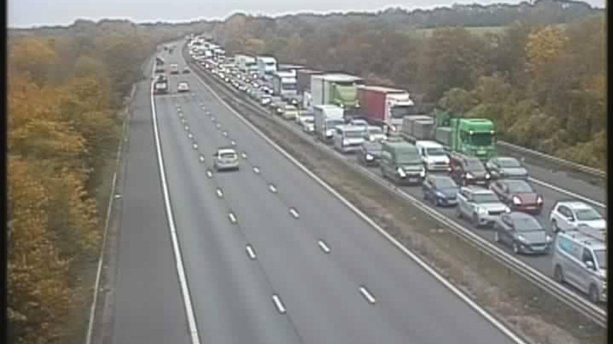 Drivers are dealing with long delays on the M4 this morning