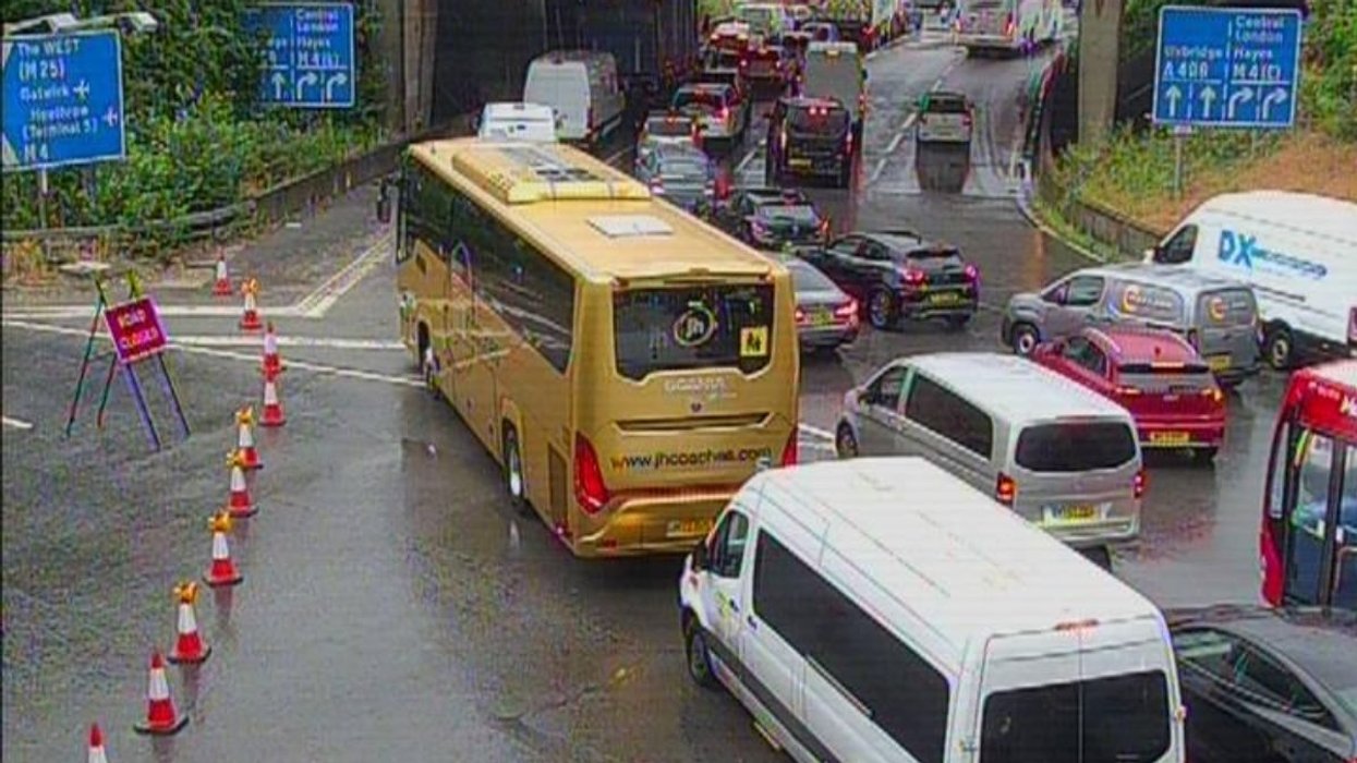 Drivers are facing lengthy delays on the M4 this morning following an accident 