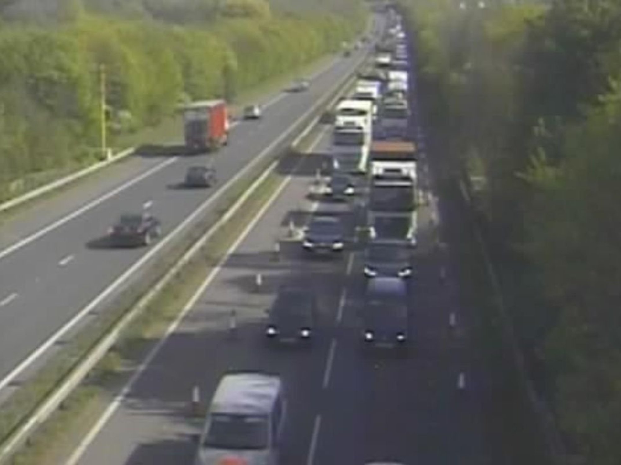 Drivers are facing long delays on the A303