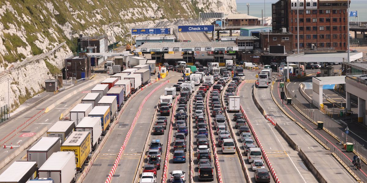 NextImg:UK motorists warned of '14-hour queues' when driving to Europe under new scheme - 'The clock is ticking!'