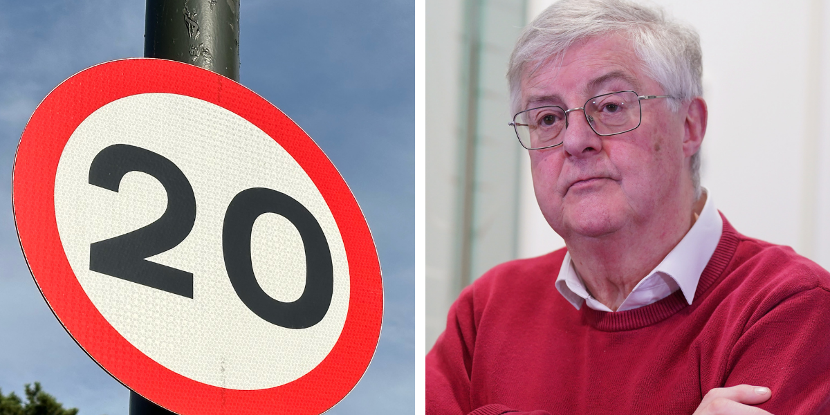 NextImg:Mark Drakeford says ‘genuinely confused’ drivers will escape fines from new 20mph speed limit roads