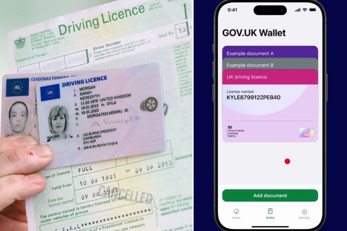 Driving licence and a digital driving licence
