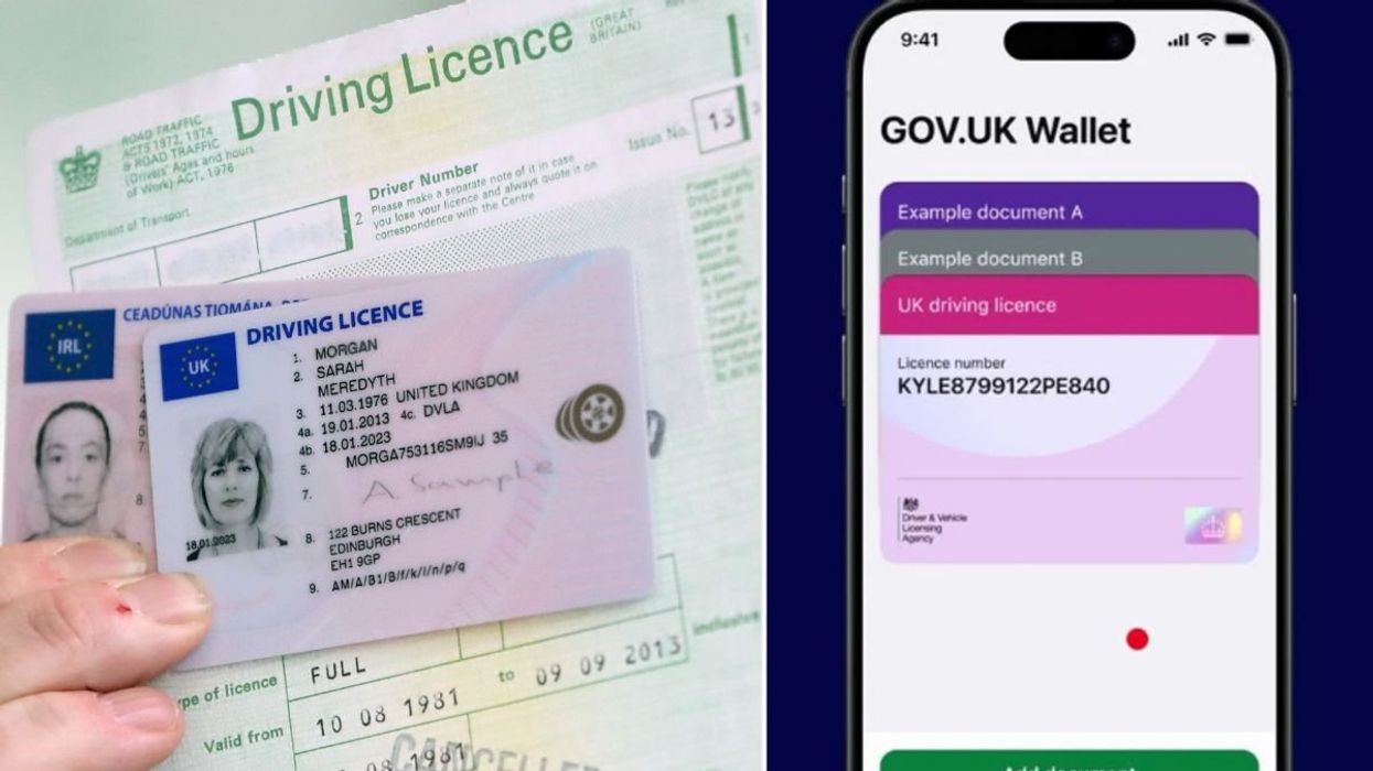 Driving licence and a digital driving licence