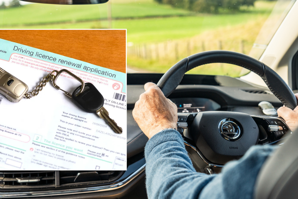 Driving licence and older driver