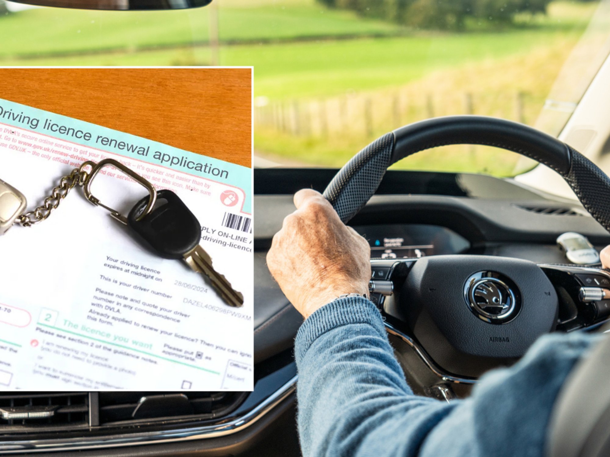 Driving licence and older driver