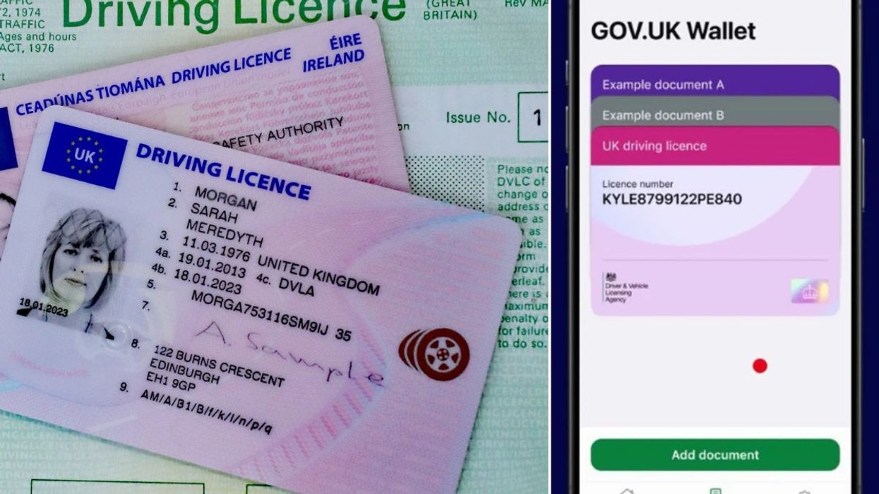 Driving licence and the GOV.UK digital wallet driving licence