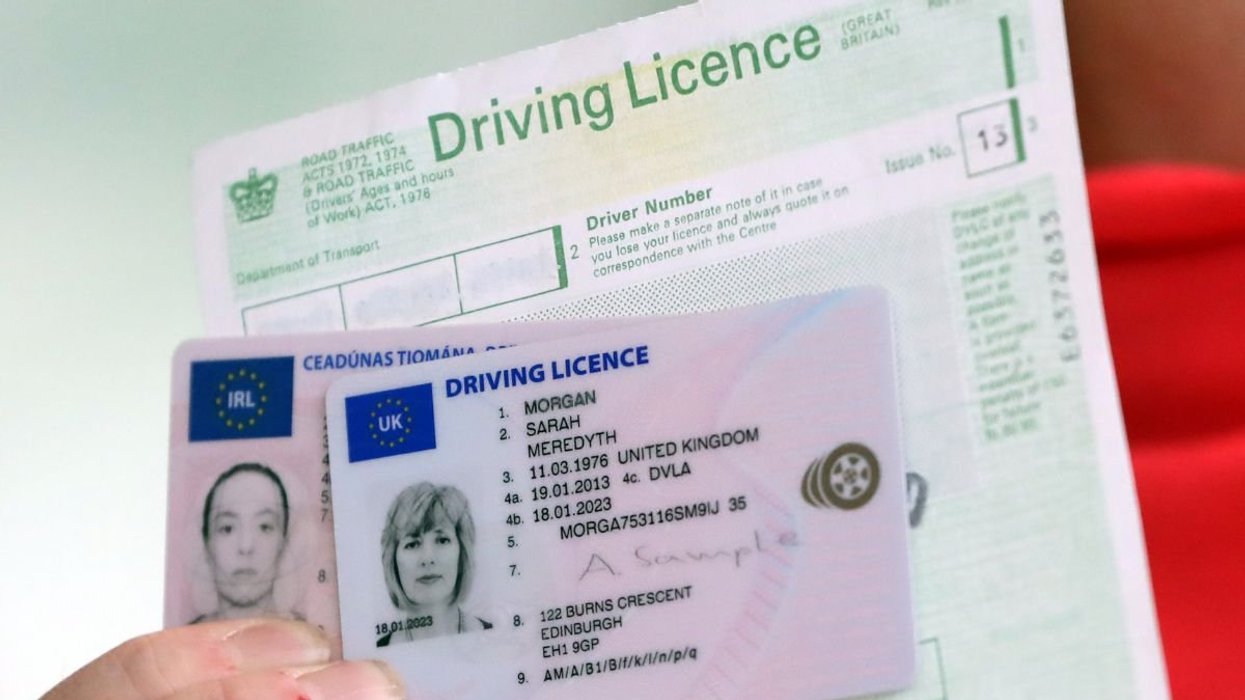 Driving licence application form