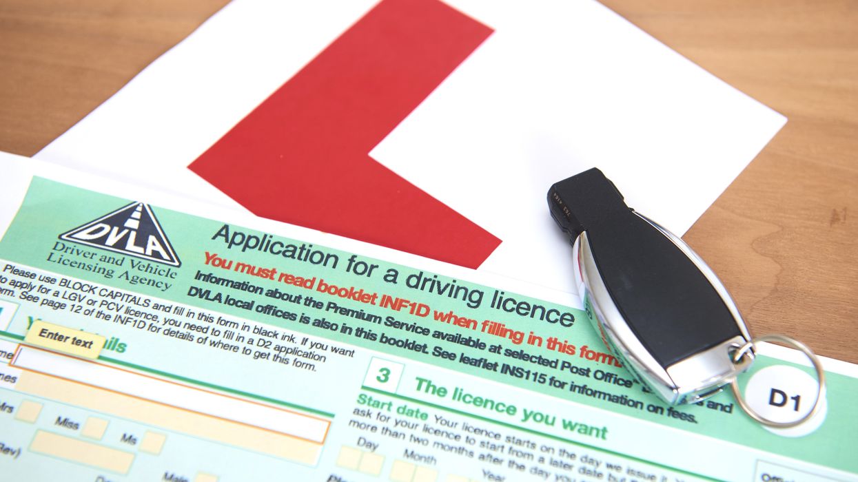 Driving licence application
