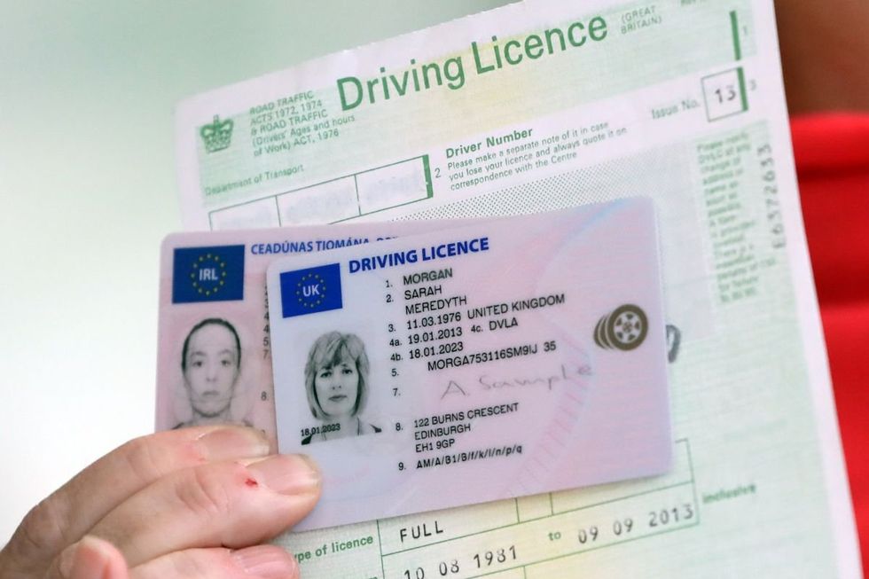 Driving licence application