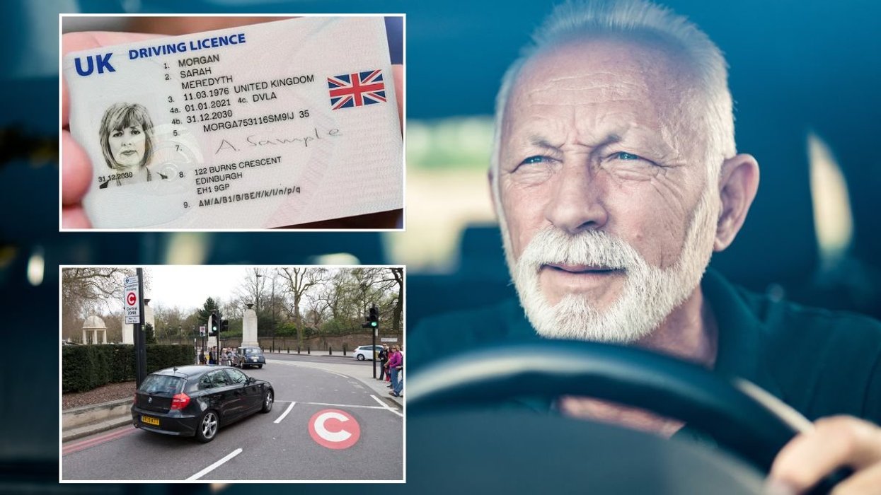 Driving licence, elderly driver and Congestion Charge