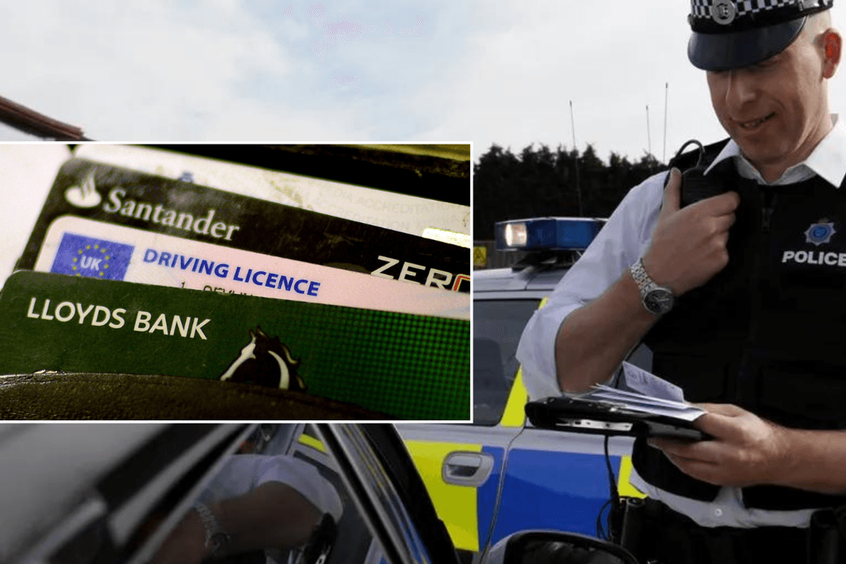 Driving licence/police