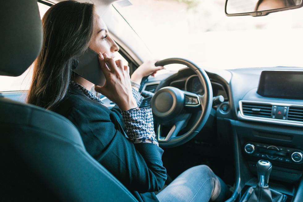 Drivers warned that handsfree tech is just as dangerous as using a