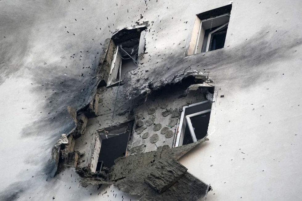 Drone attack