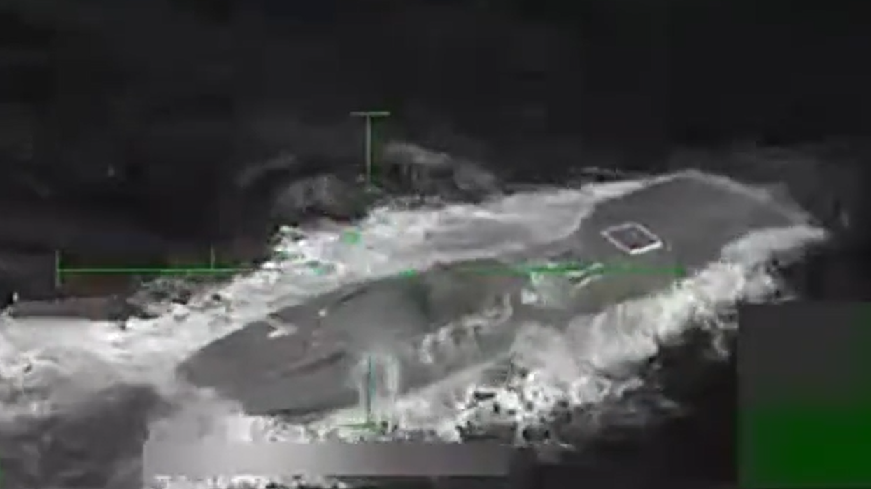 Drug-carrying submarine was targetted by a US strike