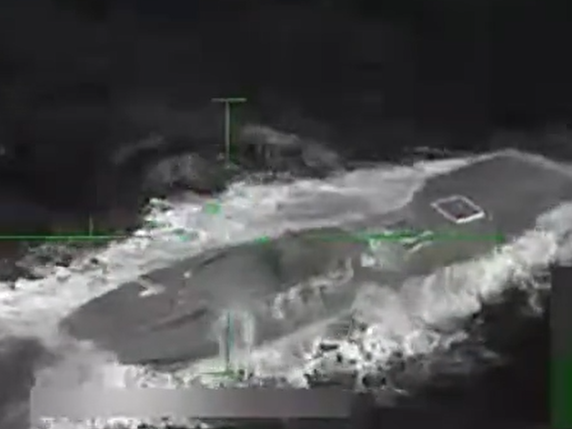 Drug-carrying submarine was targetted by a US strike