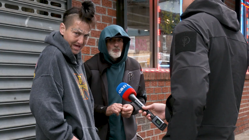 Drug user in Philadelphia